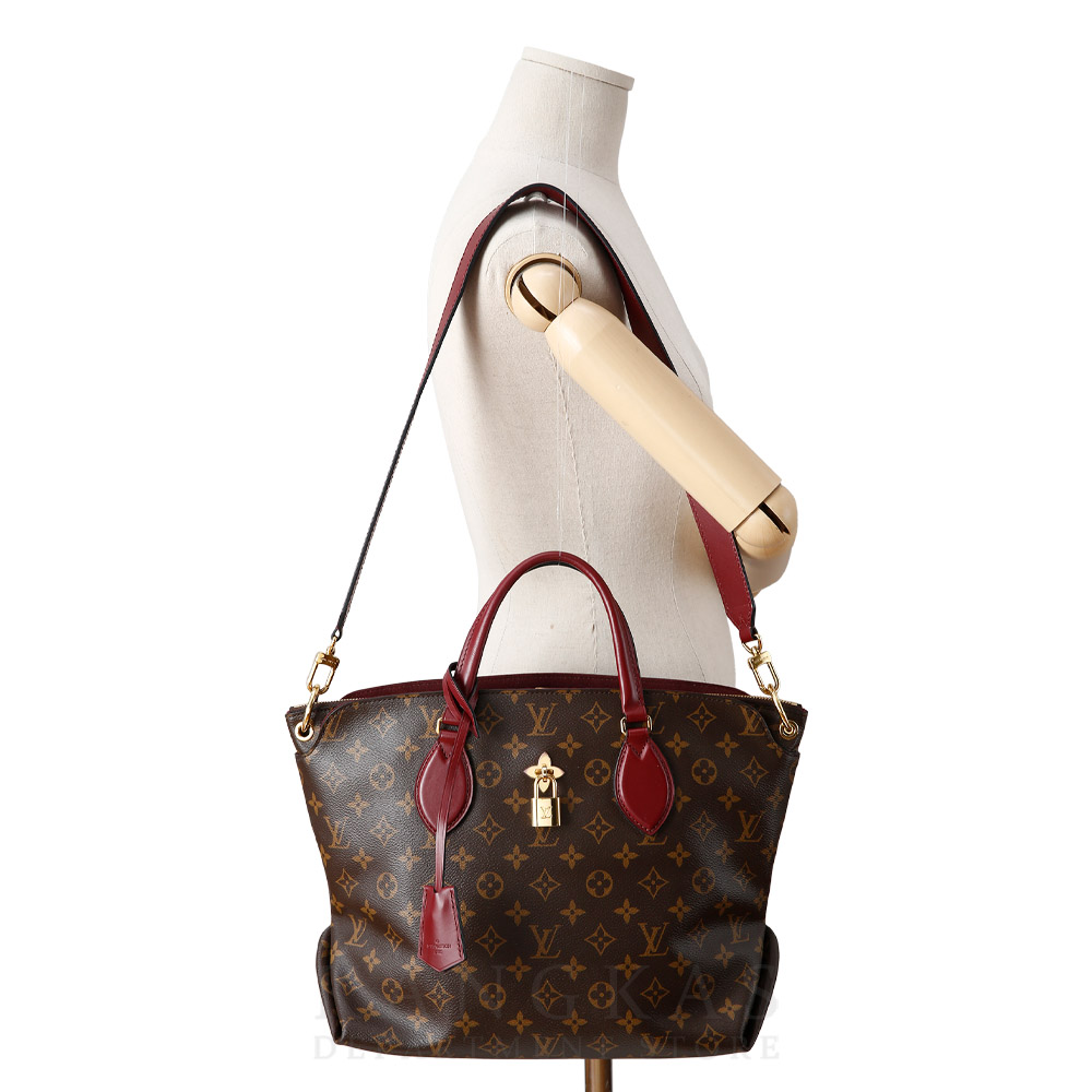 LOUIS VUITTON(USED)루이비통 M44348 플라워 토트겸 숄더백